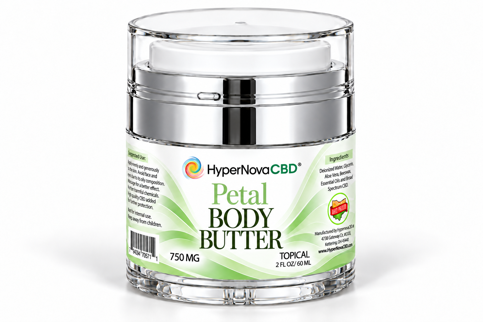 CBD Body Butter Smooth