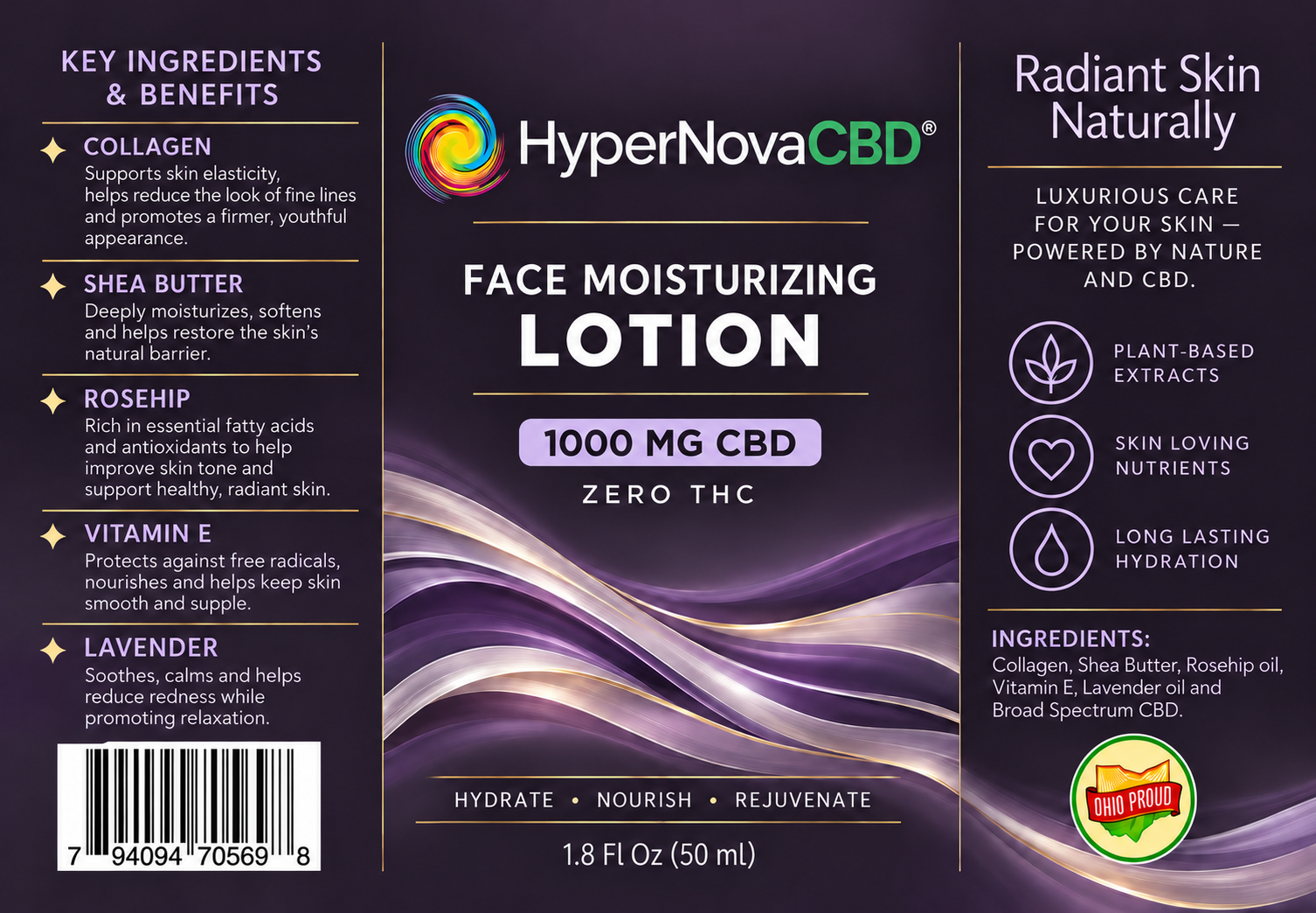 Nano CBD Face Moisturizer