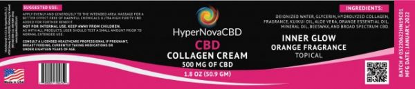 CBD Infused Collagen Cream