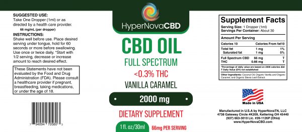 Full Spectrum 2000 Vanilla Caramel