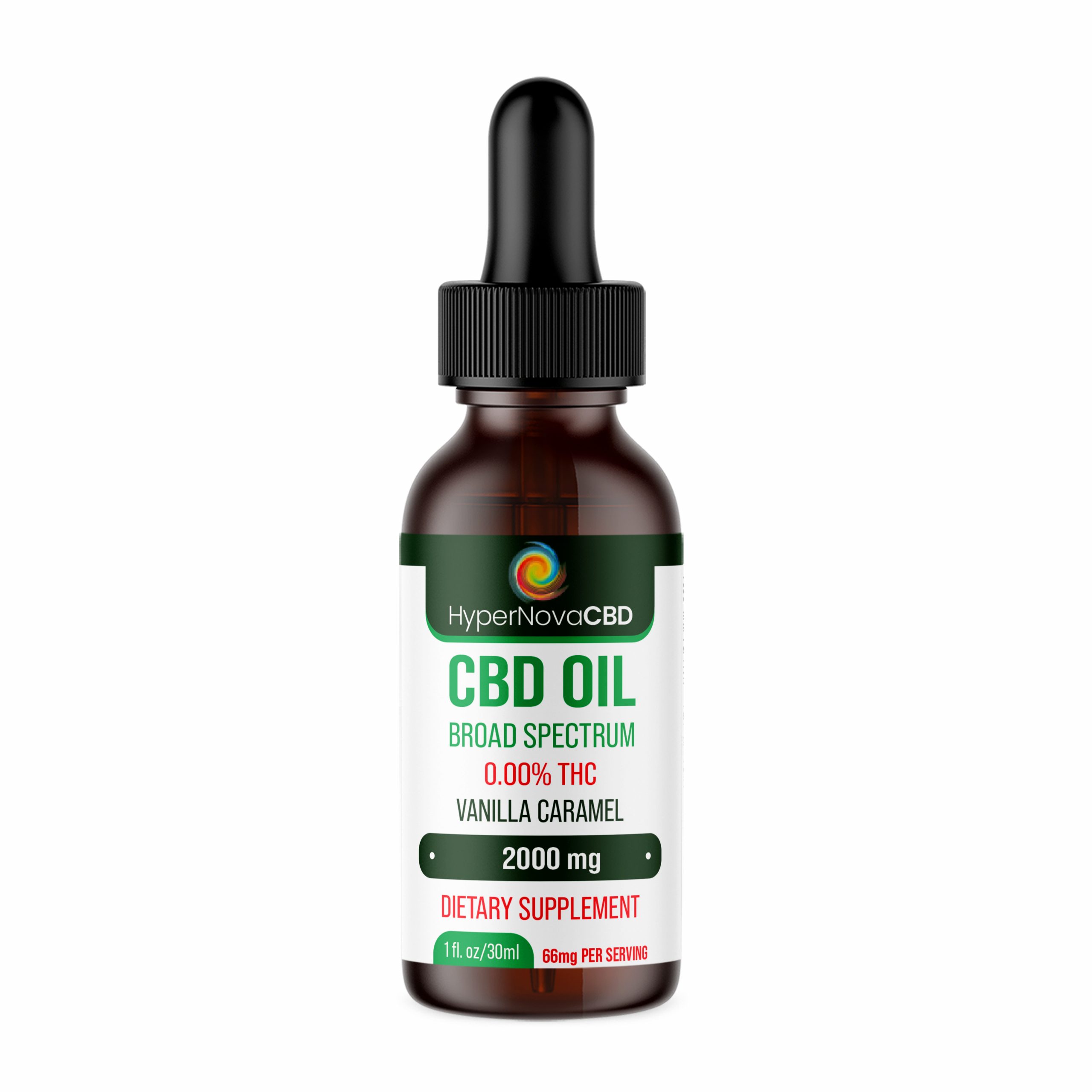 Broad Spectrum 2000 mg Vanilla Caramel