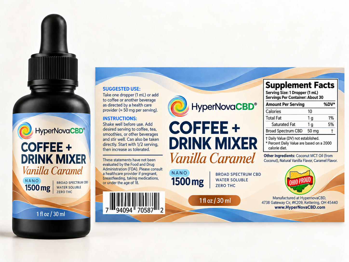 CBD Coffee and Drink Mixer