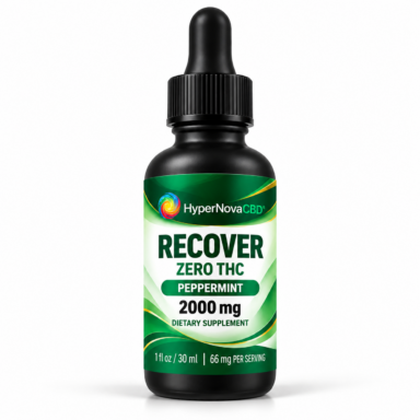 Daytime THC Free Peppermint CBD Tincture
